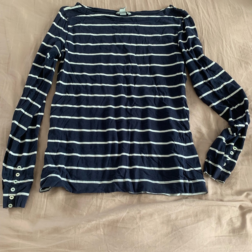 Strip long sleeve tee